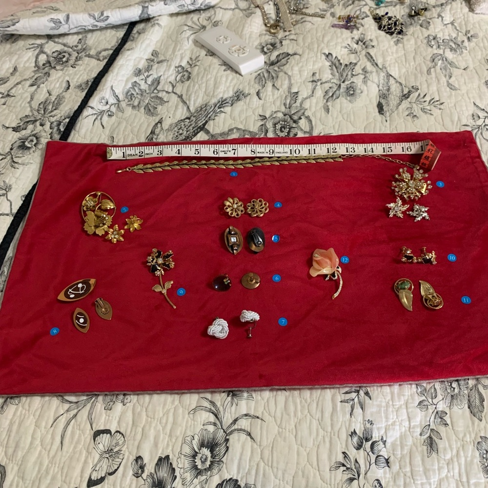Vintage costume jewelry belonging to my mother. Circa 60's, 70's & 80's